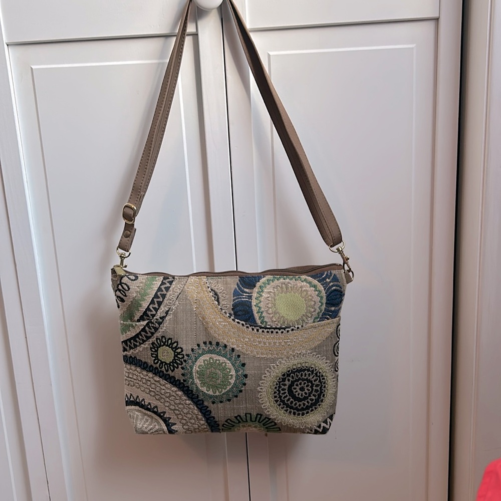 Danny K tapestry shoulder bag
